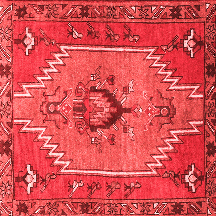 Machine Washable Persian Red Traditional Rug, wshtr4575red