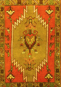 Persian Yellow Traditional Rug, tr4575yw