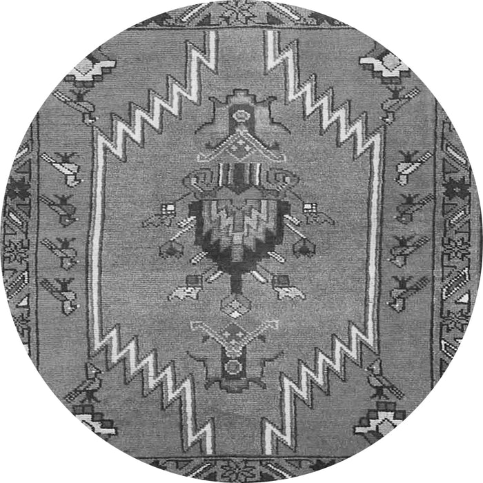 Square Persian Gray Traditional Rug, tr4575gry