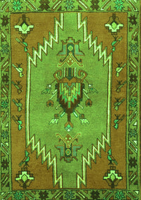 Persian Green Traditional Rug, tr4575grn