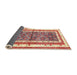 Sideview of Traditional Brown Persian Rug, tr4576