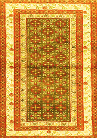 Persian Yellow Traditional Rug, tr4576yw