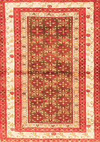 Persian Orange Traditional Rug, tr4576org