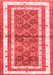 Persian Red Traditional Area Rugs
