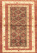 Machine Washable Persian Brown Traditional Rug, wshtr4576brn