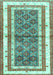 Persian Turquoise Traditional Rug, tr4576turq