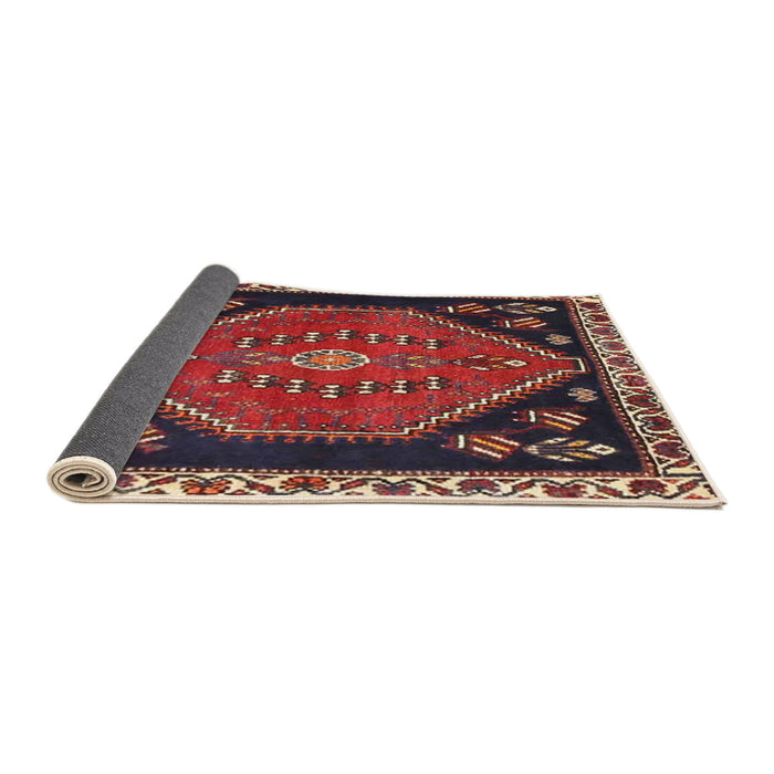 Sideview of Traditional Dark Almond Brown Persian Rug, tr4577