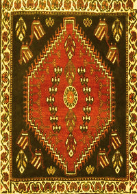 Persian Yellow Traditional Rug, tr4577yw