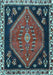 Machine Washable Persian Light Blue Traditional Rug, wshtr4577lblu