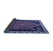 Sideview of Persian Blue Traditional Rug, tr4577blu