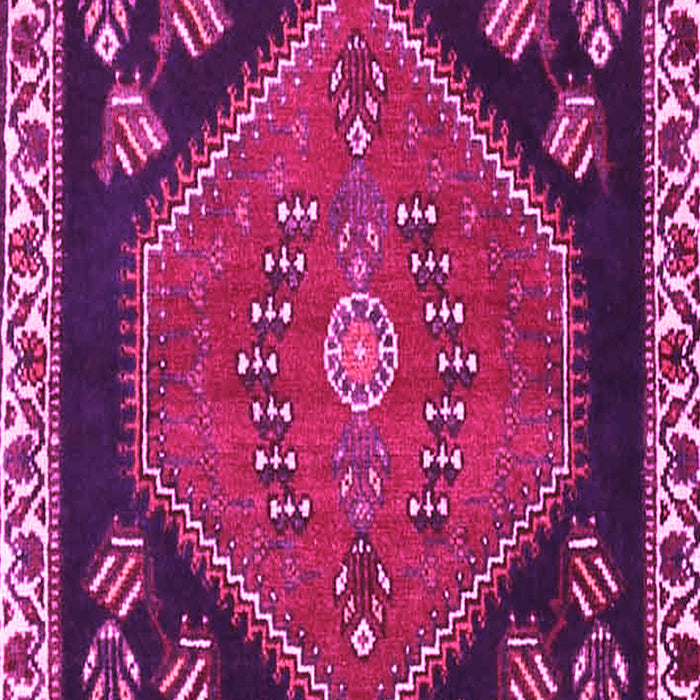Machine Washable Persian Pink Traditional Rug, wshtr4577pnk