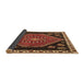 Sideview of Persian Brown Traditional Rug, tr4577brn