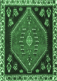 Persian Emerald Green Traditional Rug, tr4577emgrn