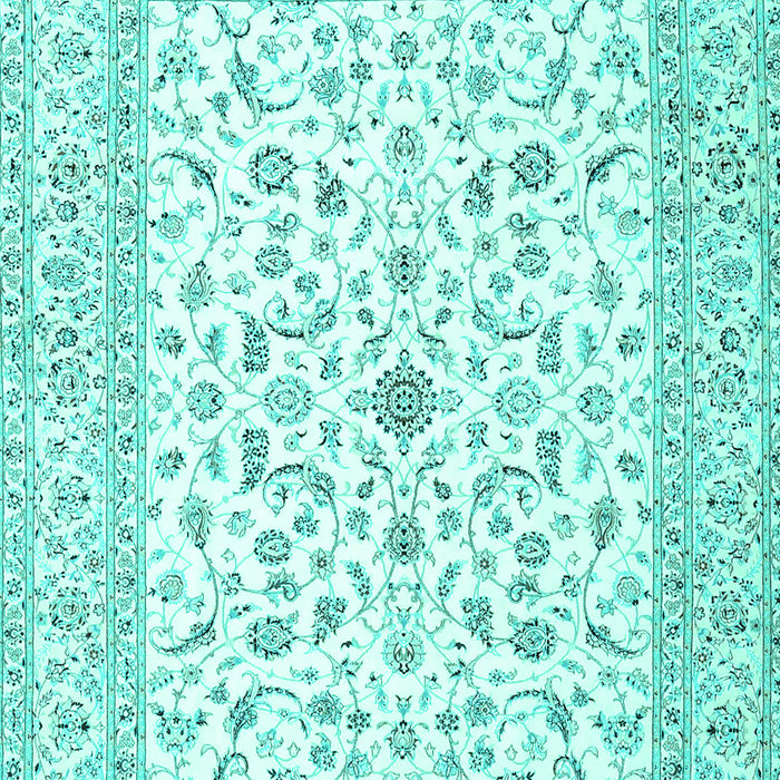 Persian Turquoise Traditional Rug, tr4578turq