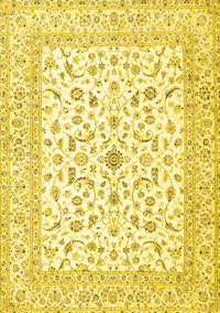 Persian Yellow Traditional Rug, tr4578yw