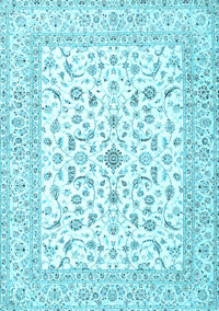 Persian Light Blue Traditional Rug, tr4578lblu