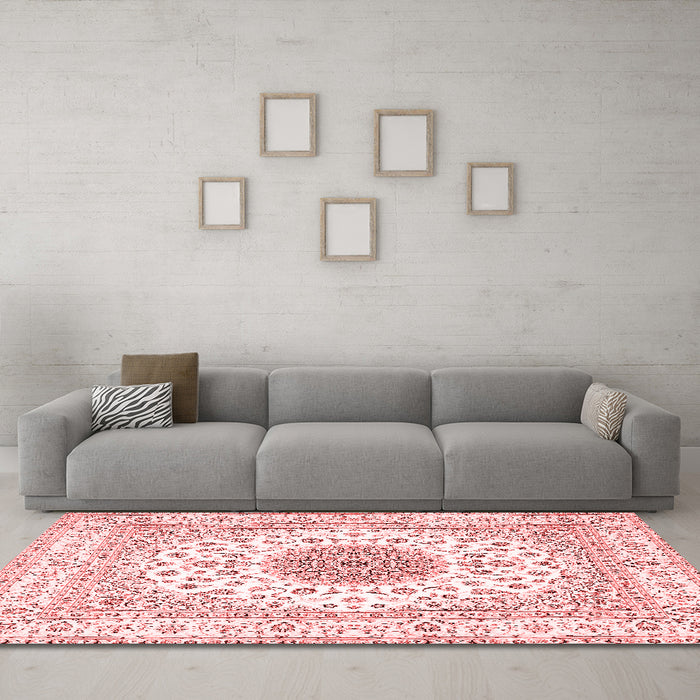 Traditional Red Washable Rugs