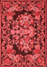 Medallion Red French Area Rugs