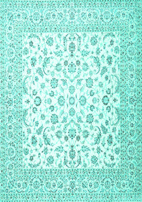 Persian Turquoise Traditional Rug, tr4580turq