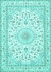 Persian Turquoise Traditional Rug, tr4581turq