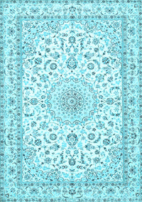 Persian Light Blue Traditional Rug, tr4581lblu