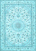 Persian Light Blue Traditional Rug, tr4581lblu