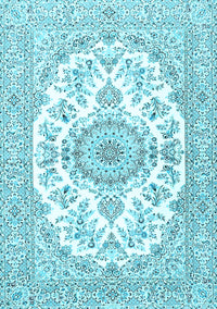 Persian Light Blue Traditional Rug, tr4582lblu