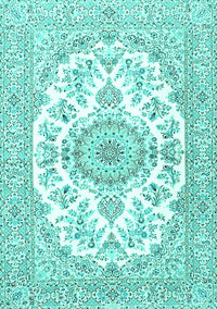 Persian Turquoise Traditional Rug, tr4582turq