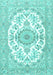 Persian Turquoise Traditional Rug, tr4582turq