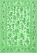 Persian Emerald Green Traditional Rug, tr4583emgrn