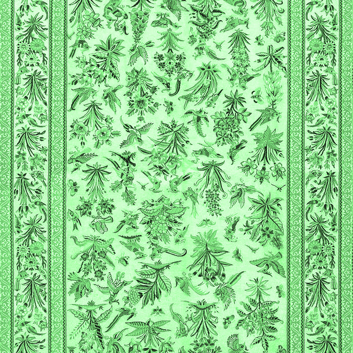 Persian Emerald Green Traditional Rug, tr4583emgrn