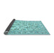 Sideview of Persian Light Blue Traditional Rug, tr4583lblu
