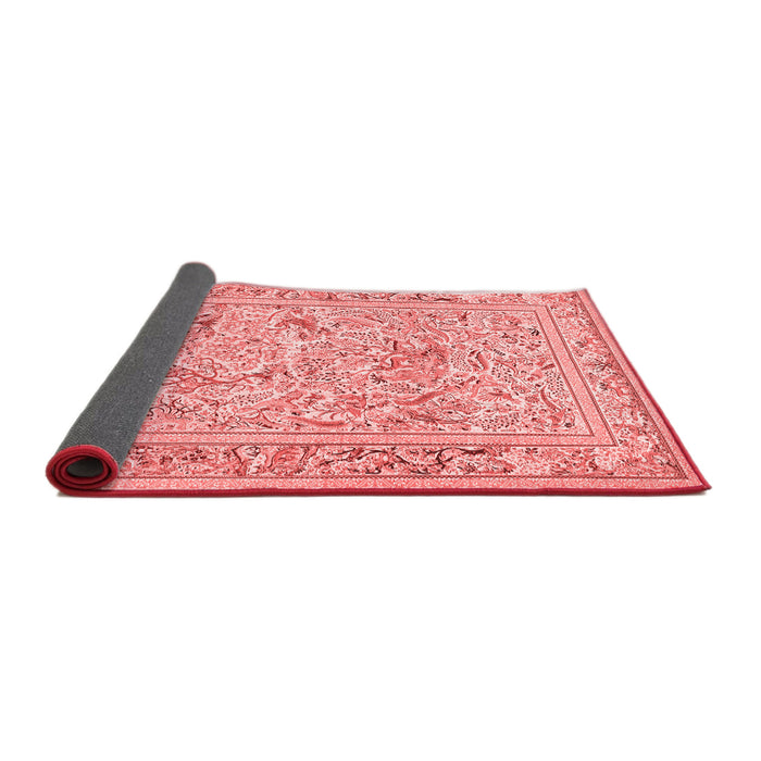 Animal Red Traditional Area Rugs