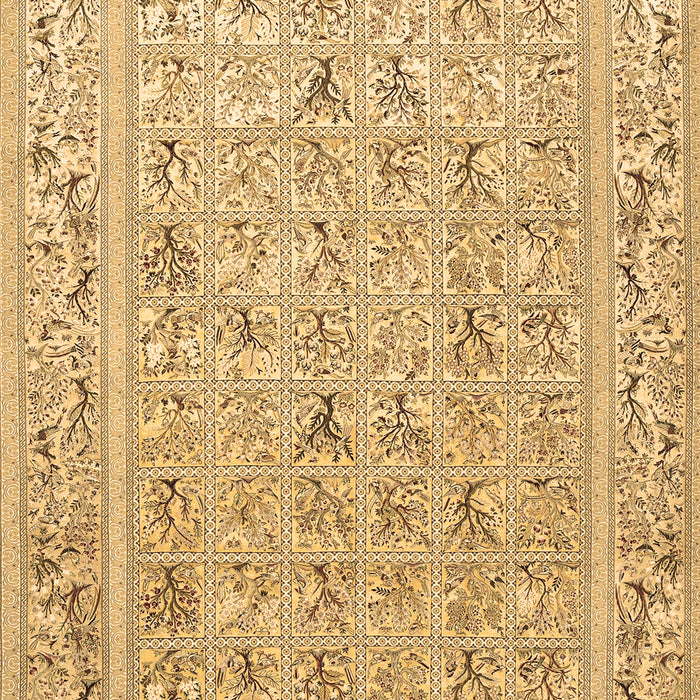 Animal Brown Traditional Rug, tr4586brn