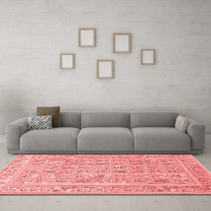 Traditional Red Washable Rugs