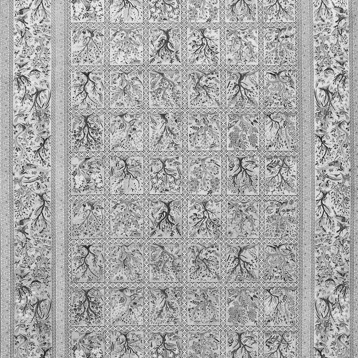 Animal Gray Traditional Rug, tr4586gry