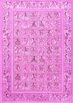 Animal Pink Traditional Rug, tr4586pnk