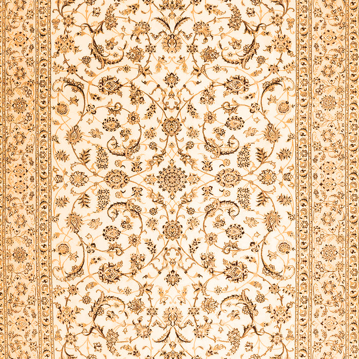 Persian Orange Traditional Rug, tr4589org