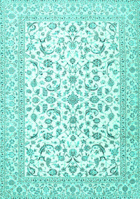 Persian Turquoise Traditional Rug, tr4589turq