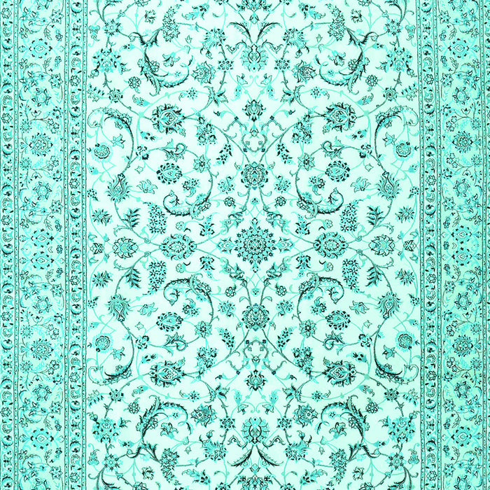 Persian Turquoise Traditional Rug, tr4589turq