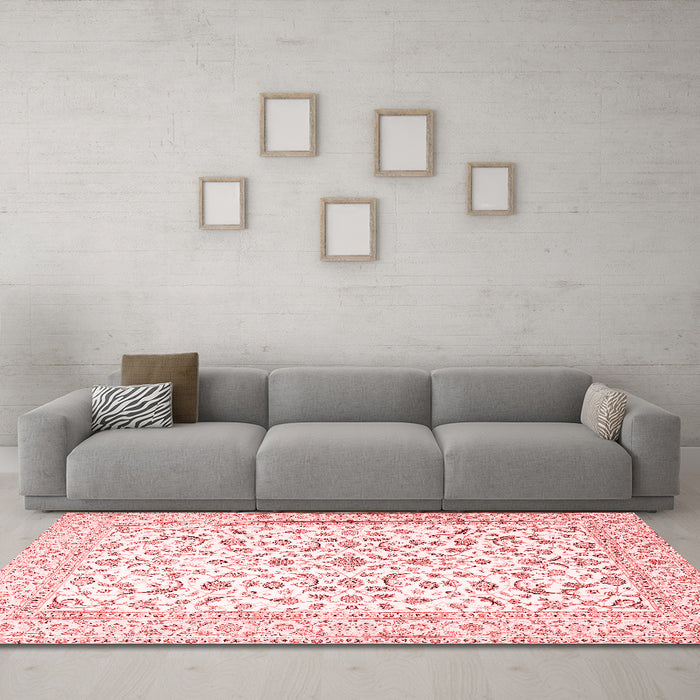 Traditional Red Washable Rugs