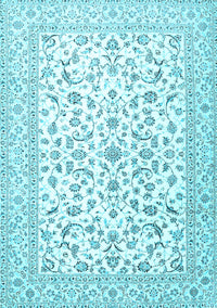 Persian Light Blue Traditional Rug, tr4589lblu