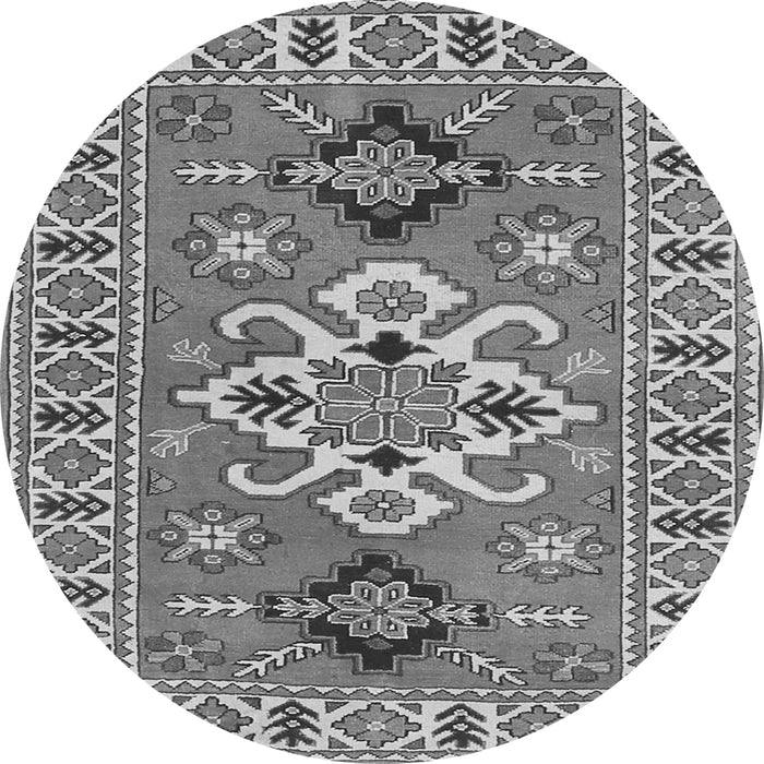 Machine Washable Geometric Gray Traditional Rug, wshtr458gry