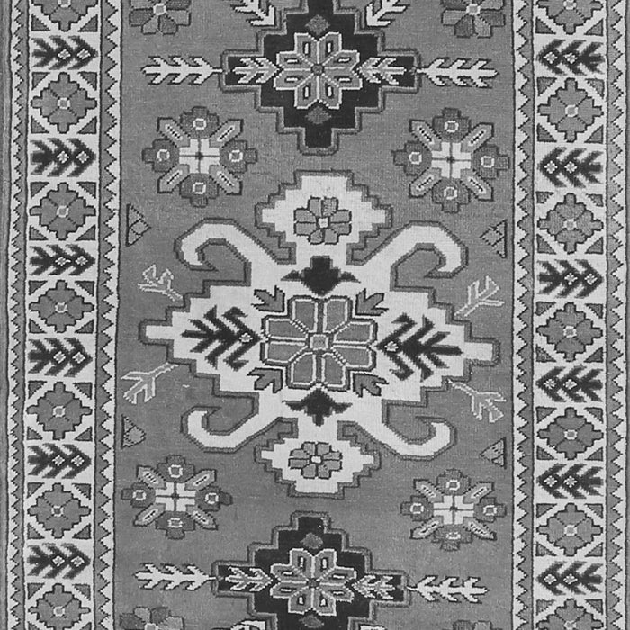 Serging Thickness of Machine Washable Geometric Gray Traditional Rug, wshtr458gry