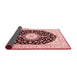 Medallion Red Traditional Area Rugs