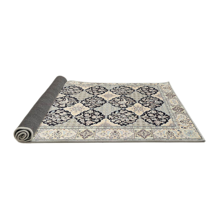 Sideview of Traditional Champagne Beige Persian Rug, tr4592