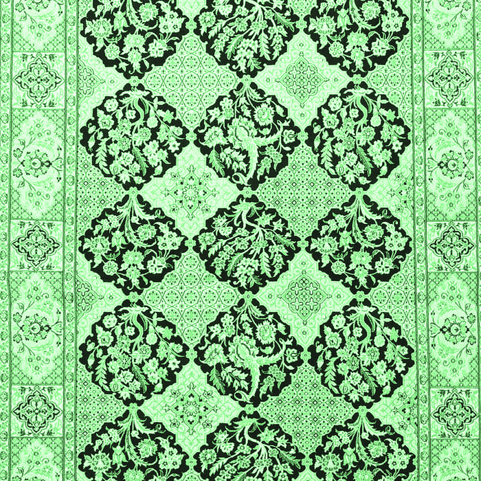 Persian Emerald Green Traditional Rug, tr4592emgrn