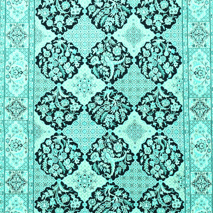 Persian Turquoise Traditional Rug, tr4592turq