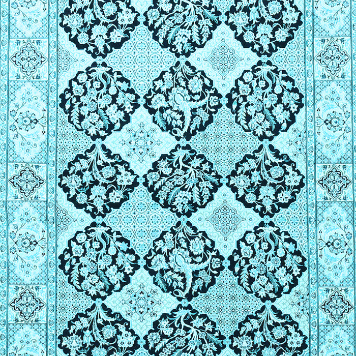 Persian Light Blue Traditional Rug, tr4592lblu