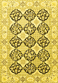 Persian Yellow Traditional Rug, tr4592yw